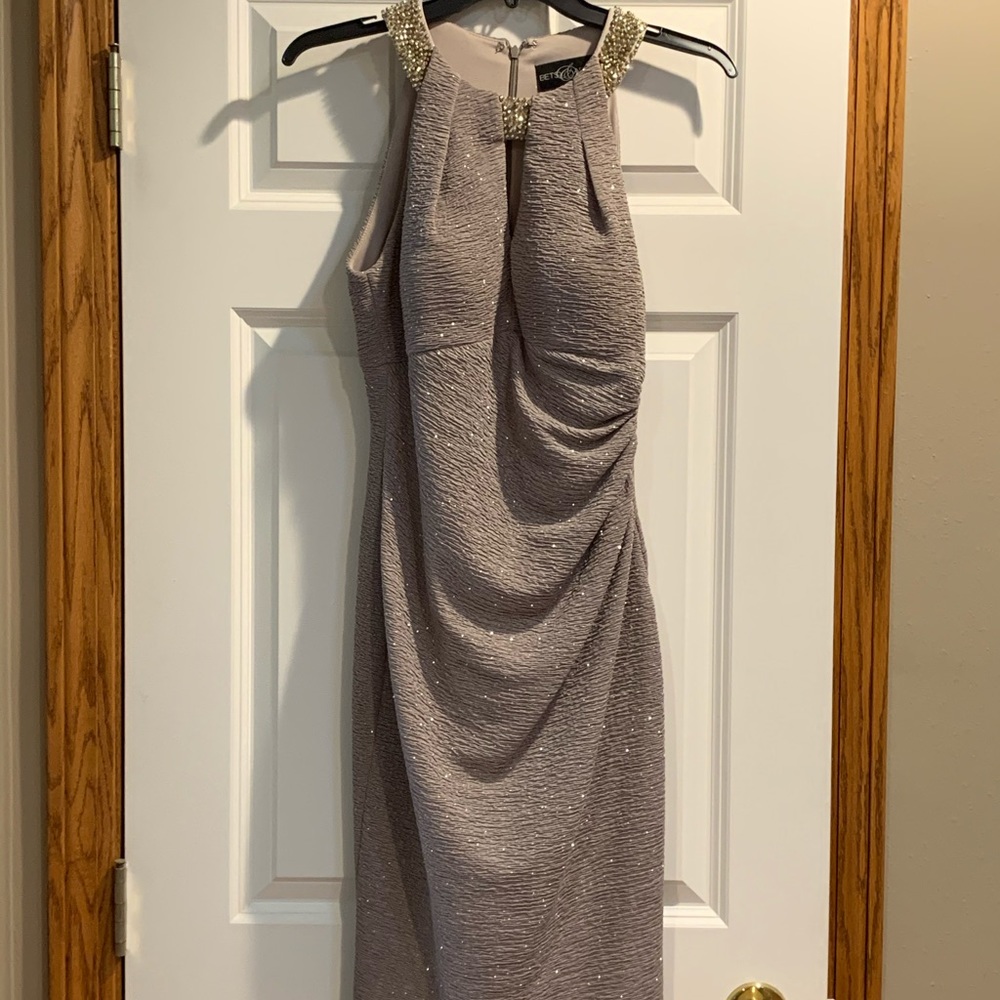 Knee length cocktail dress